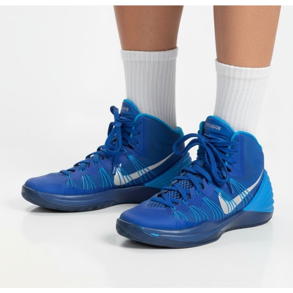 RARE Nike Hyperdunk 2013 Royal Blue Basketball Sneakers US 8.5